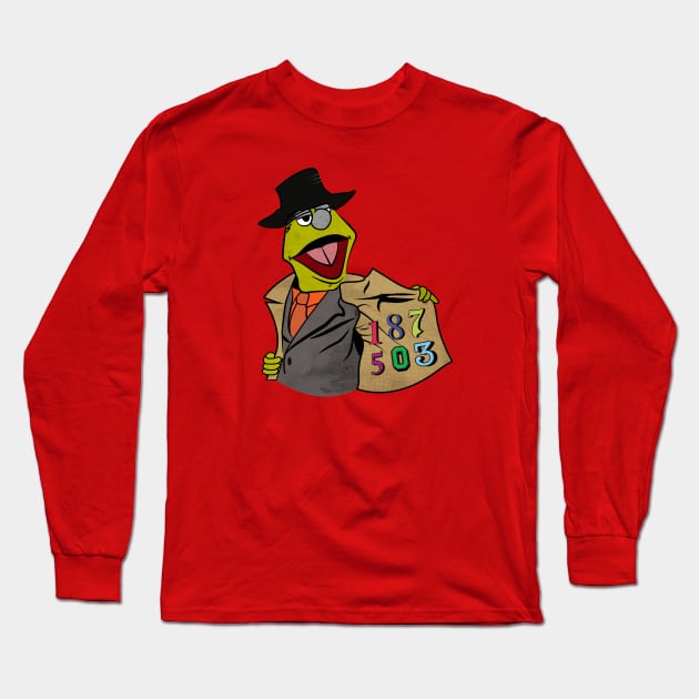 Sesame Street Crime Long Sleeve T-Shirt by ChickandOwlDesign